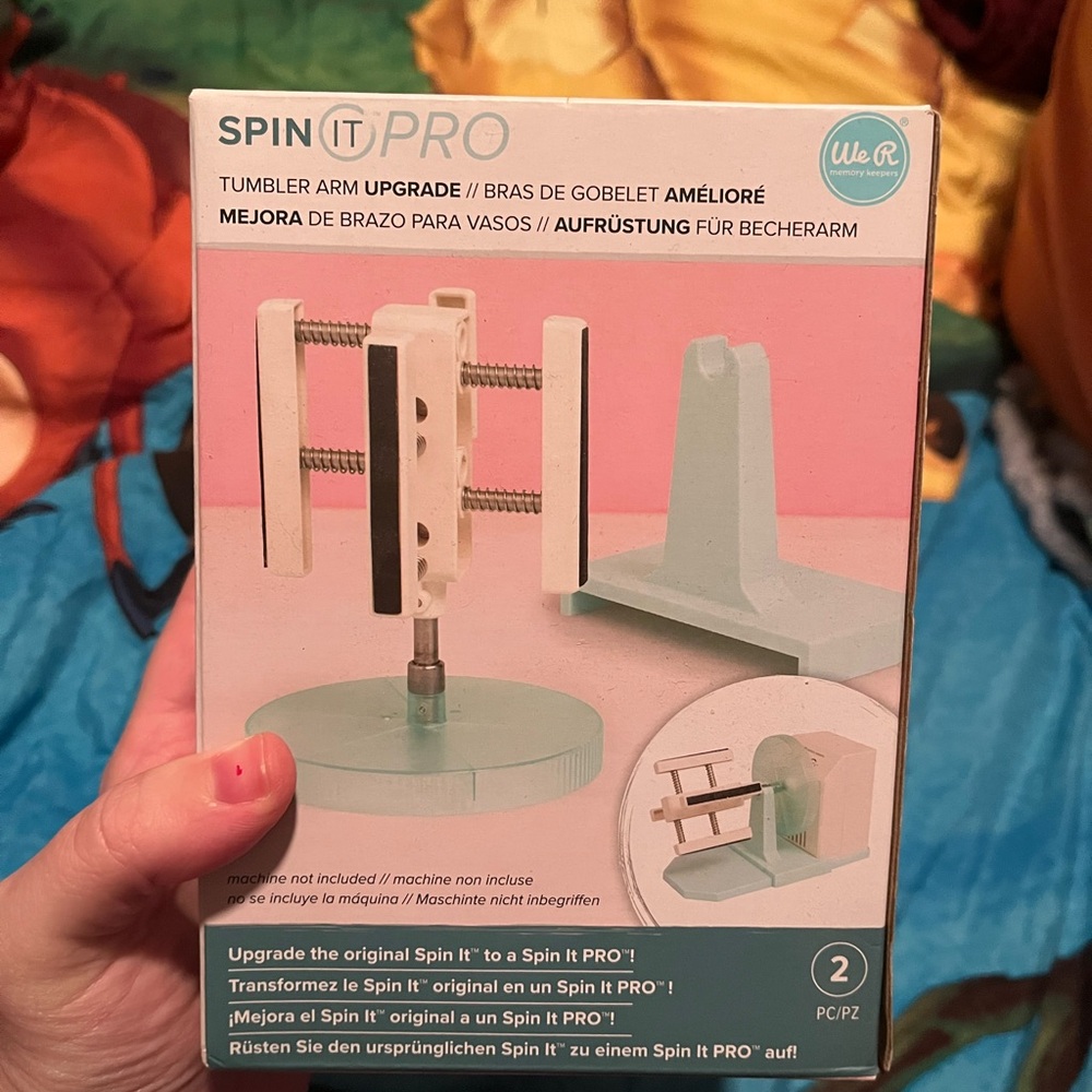 We R Memory Keepers Spin It PRO Tumbler Arm Upgrade - Mint